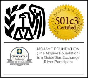 501c3 IRS Guidestar logo
