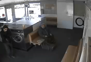 CoinWash Male Black Hoodie