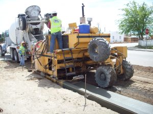 Curb & Gutter Machine